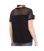 T-shirt Noir Femme Teddy Smith Tulco - M