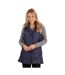 Womens/ladies Juniper Padded Gilet Navy Trespass-1
