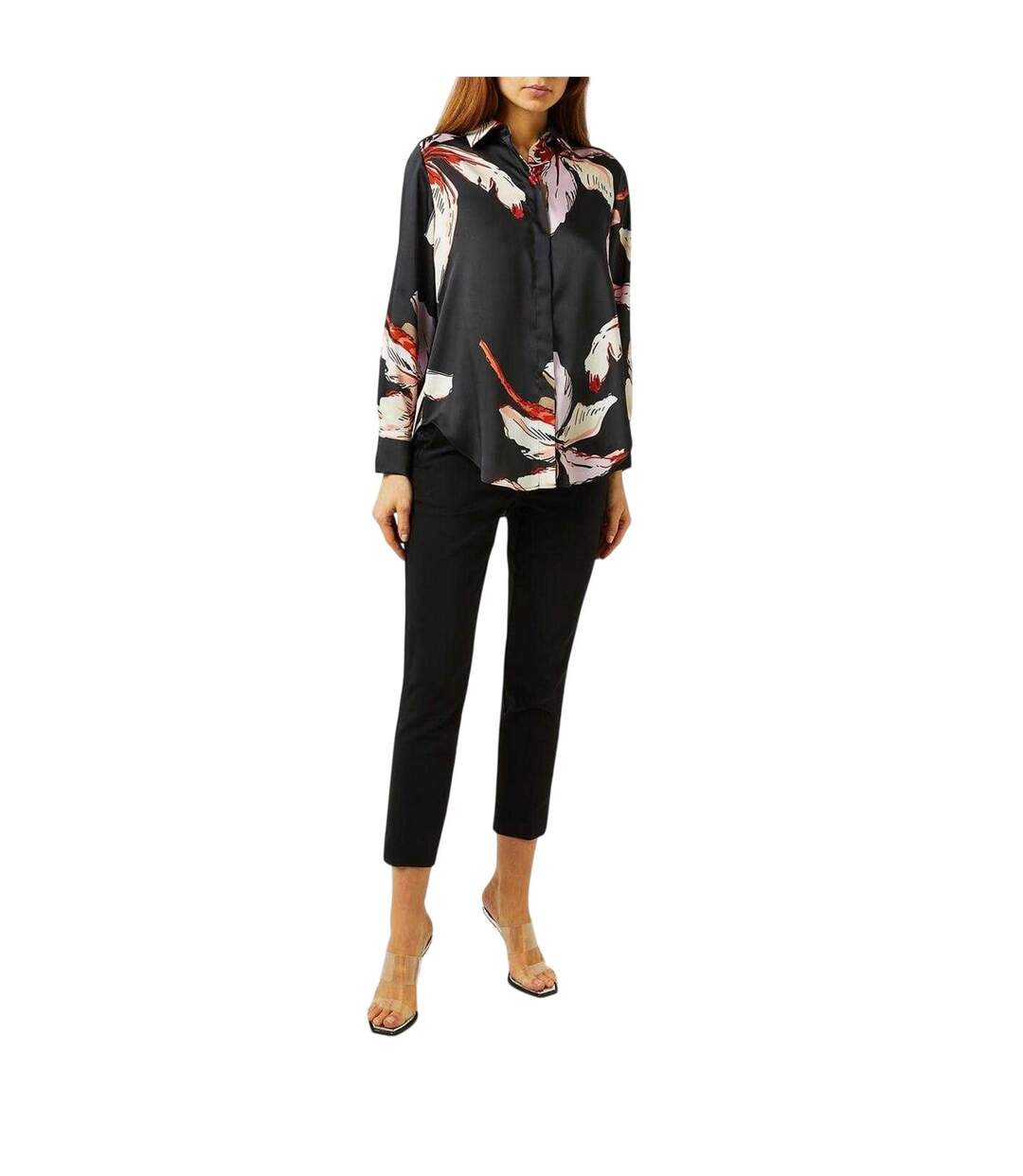 Chemise Manches Longues Lugano Femme Noir Marella-4