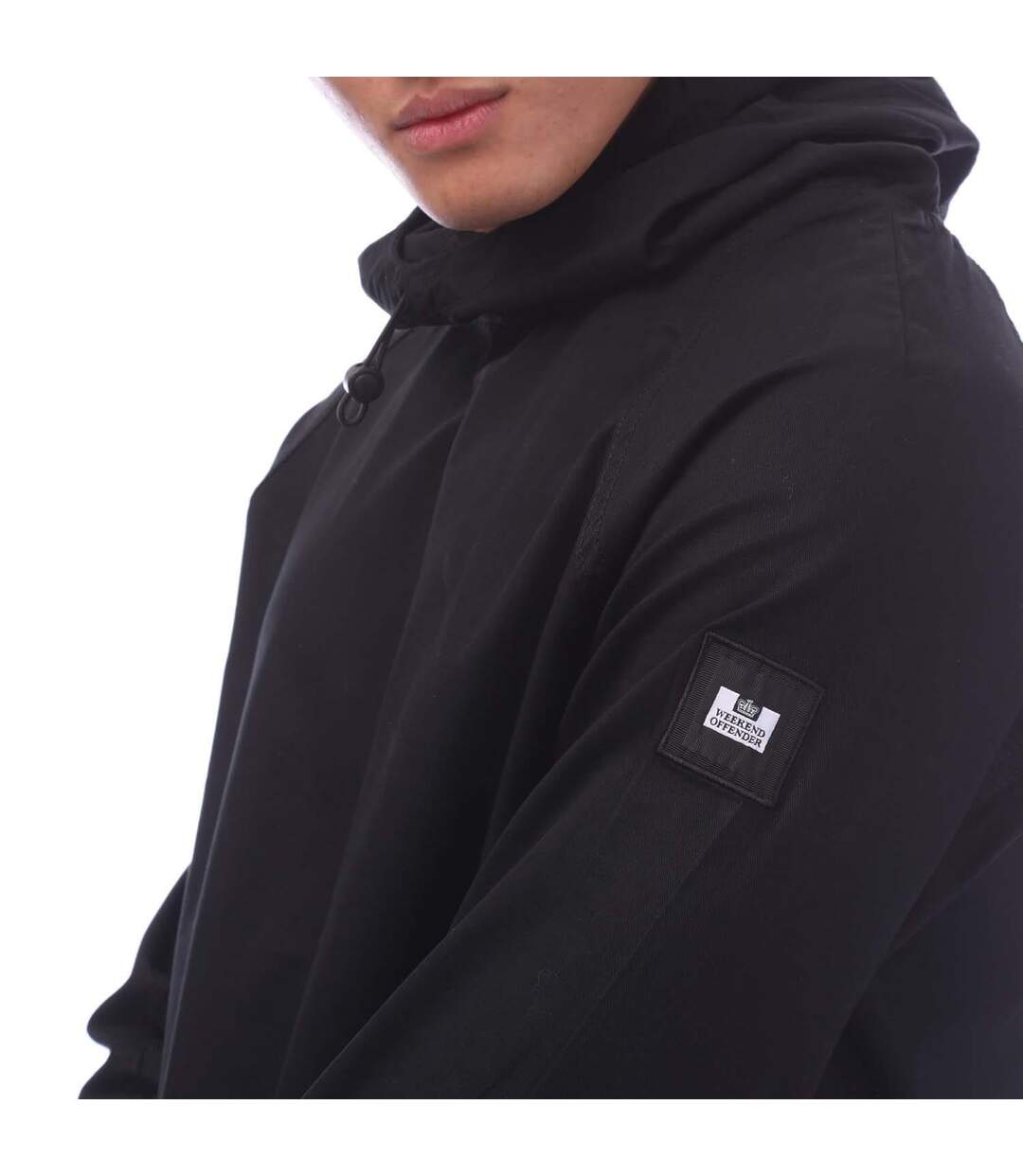 Sweat à capuche molai homme noir Weekend Offender-3