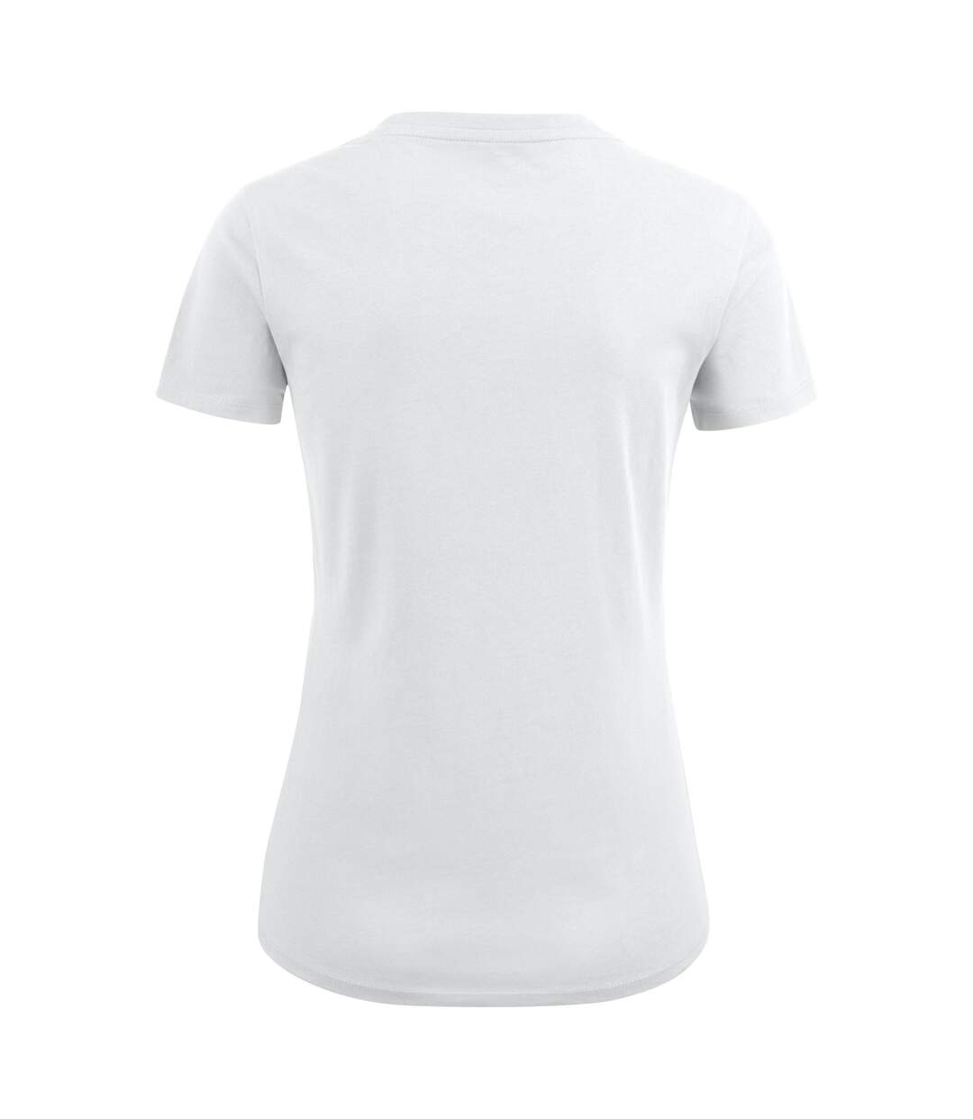Womens/ladies American U T-shirt White Harvest-4
