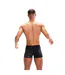 Mens Geometric Swim Shorts Black Grey Speedo-3