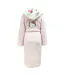 Robe De Chambre Motif/style Oreilles 3d Femme Rose Blanc Hello Kitty-3