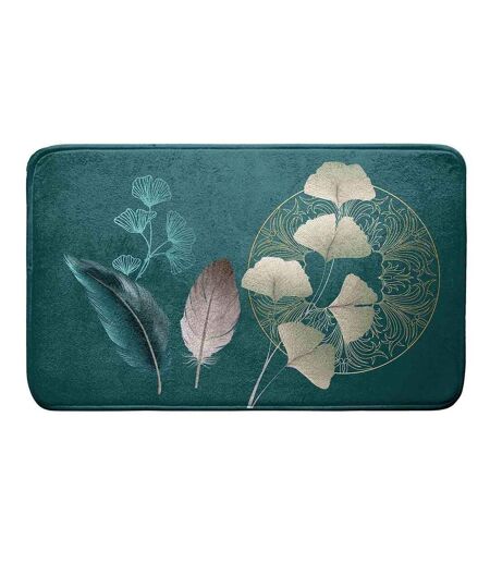 Tapis de Bain Microfibre Ginkoblue 45x75cm Vert