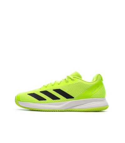 Chaussures de tennis jaune homme adidas courtflash speed 2