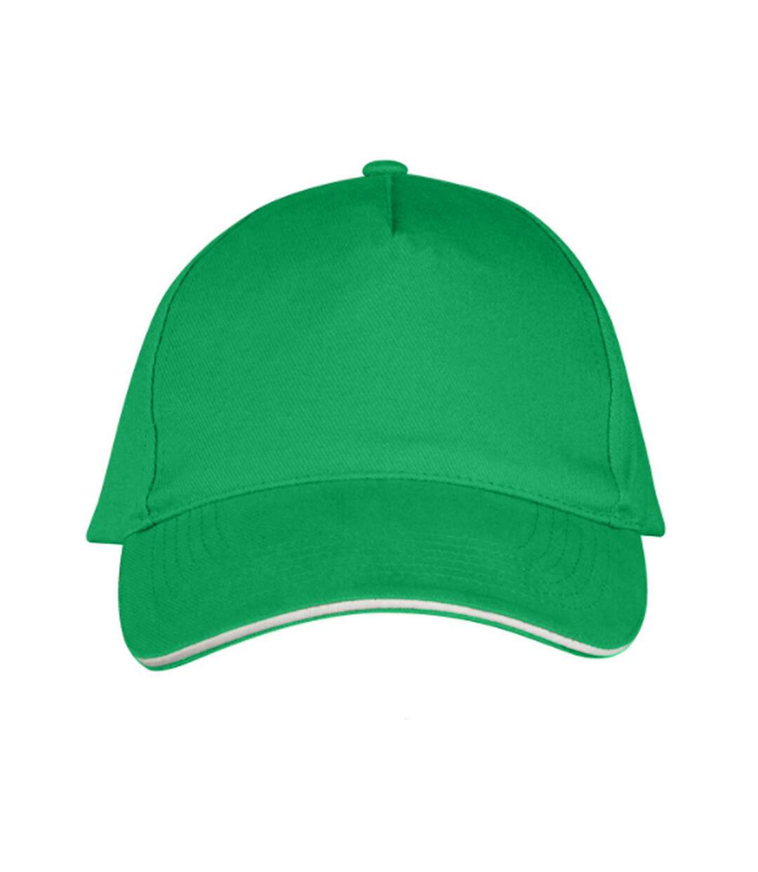 Casquette adulte unisexe vert tendre/blanc SOLS-3