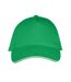 Casquette adulte unisexe vert tendre/blanc SOLS-3