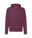 Veste À Capuche Classic Adulte Bordeaux Fruit Of The Loom-1