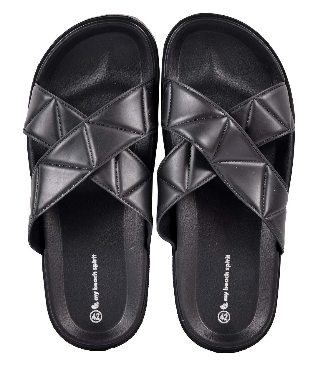 Sandales Mules CROISEE MBS01690 NOIR-3