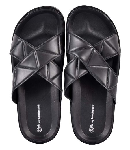 Sandales Mules CROISEE MBS01690 NOIR