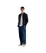 Mens Milners Oxford Long-sleeved Button-down Shirt Navy Marl Marl Farah-1
