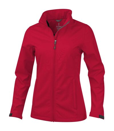 Elevate Womens/Ladies Maxson Softshell Jacket (Red)