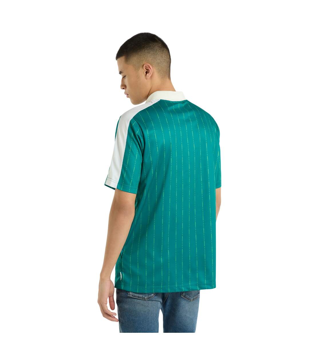 Umbro - Maillot - Homme (Vert / Jaune / Vert Quetzal) - UTUO2126-2