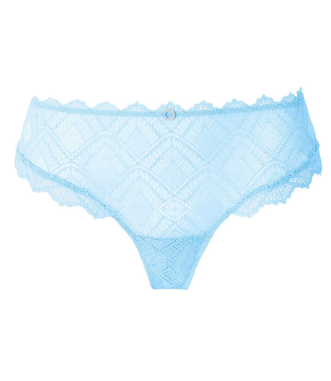 Shorty tanga bleu Céleste-1