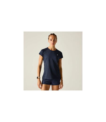 Womens/ladies Corral T-shirt Navy Dare 2B