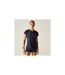 Womens/ladies Corral T-shirt Navy Dare 2B-1