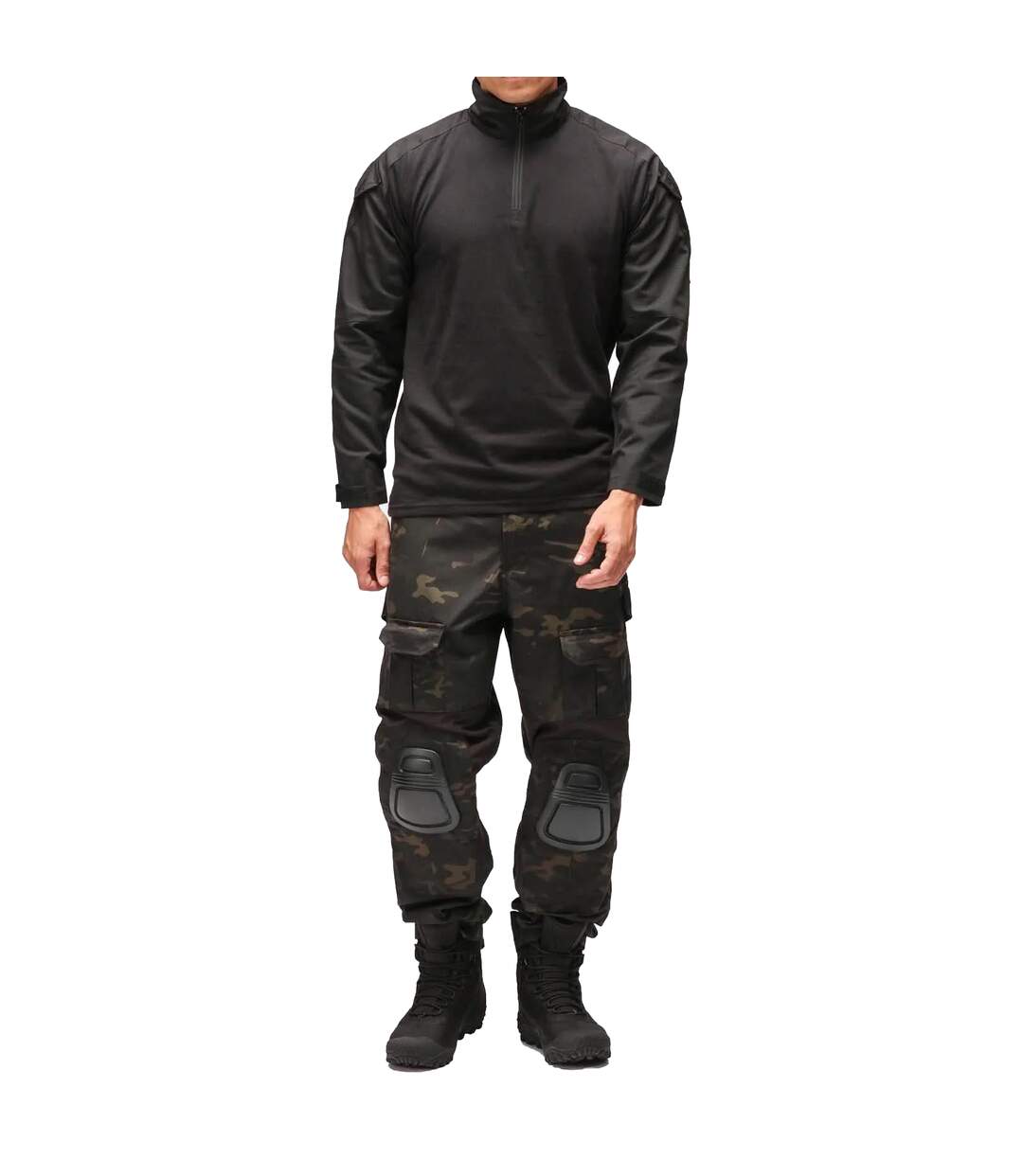 Chemise Manches Longues Special Ops Homme Noir Viper-3