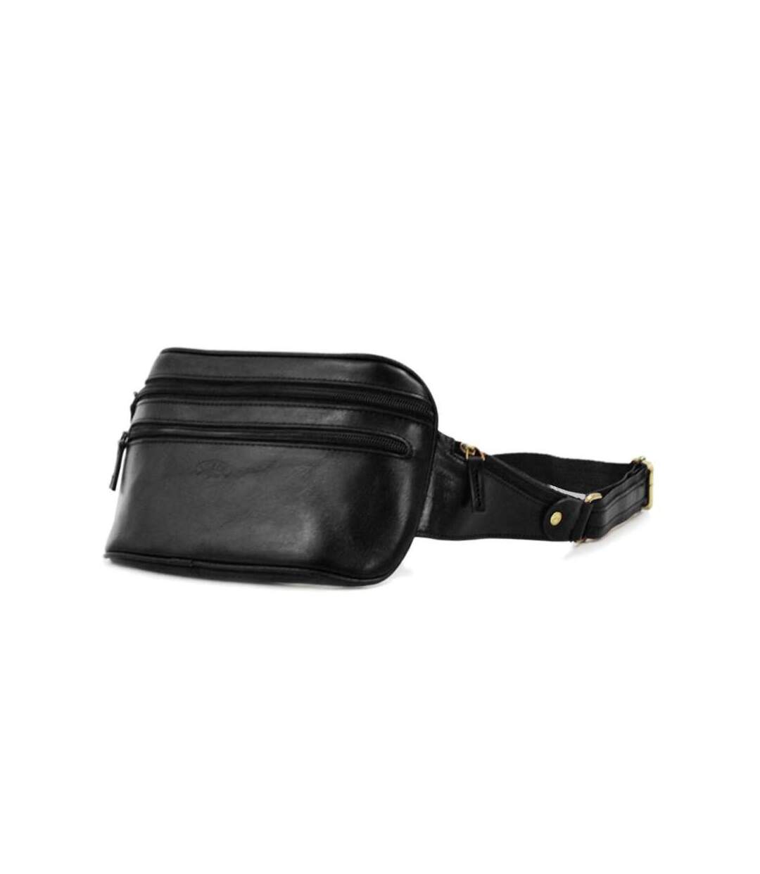 Katana - Sac banane femme en cuir - noir - 3475-1