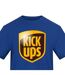Mens Kick Ups T-shirt Blue AWD-3