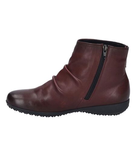 Bottines Naly Femme Bordeaux Josef Seibel
