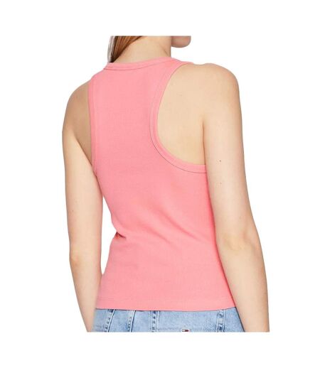 Débardeur Rose Femme Tommy Hilfiger Feminine Rib - M