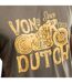 T-shirt col rond en coton homme Logo Vondutch