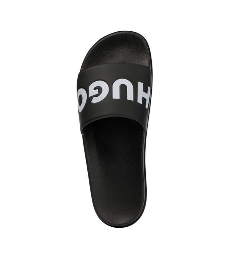 Claquettes Adulte Noir Hugo