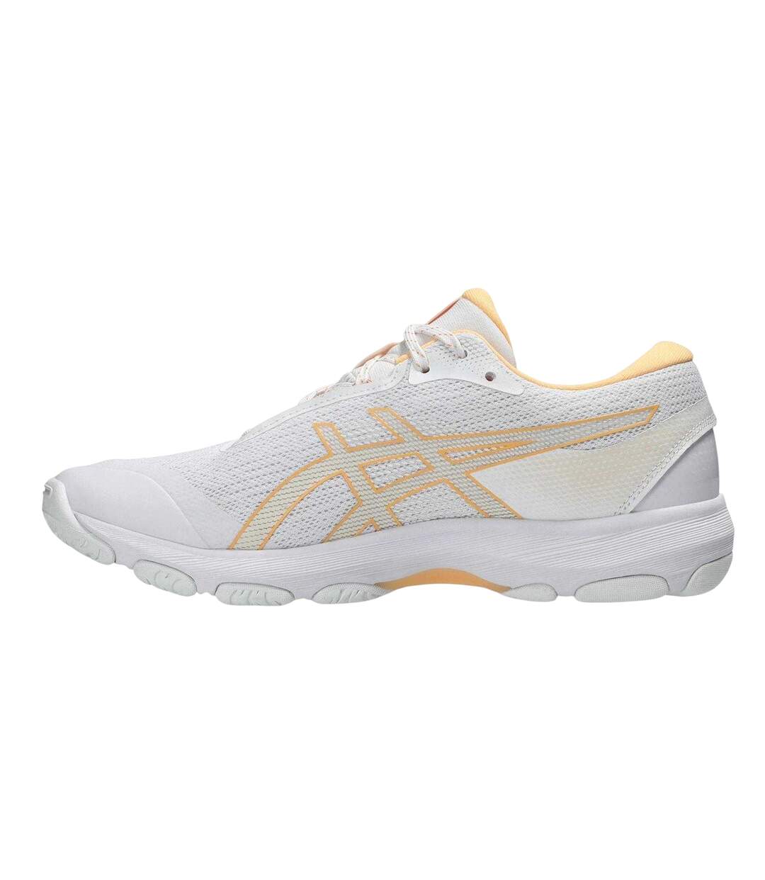 Chaussures Netburner Academy Femme Blanc Rose Clair Asics-3