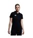 Womens/ladies Waimak Polo Shirt Black Canterbury-1