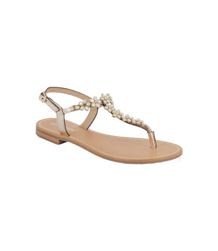 Sandale Plate Cuir Les Tropeziennes Hofleur
