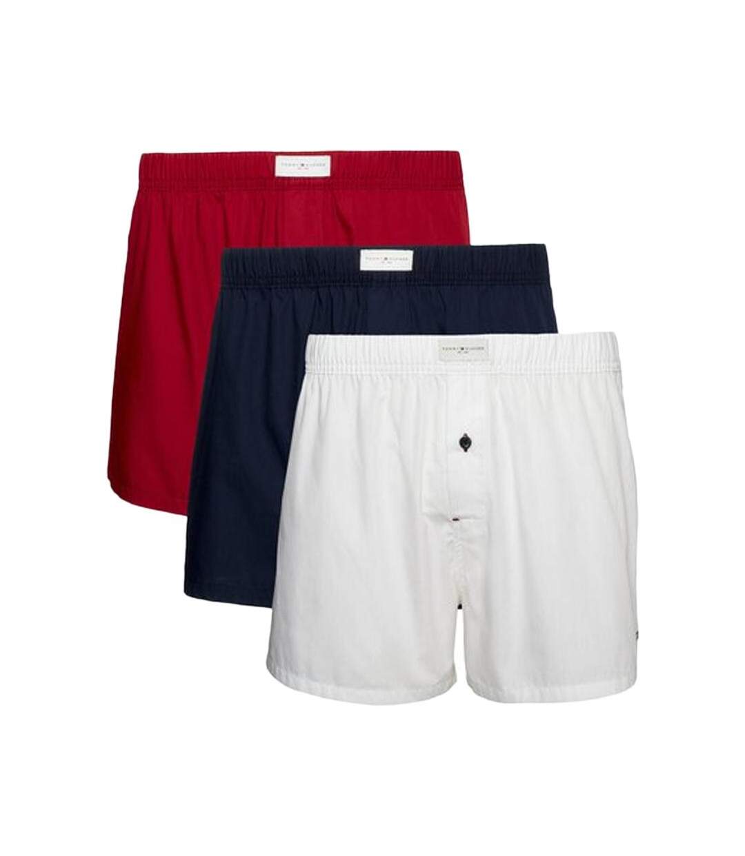 Boxer Blanc/Marine/Bordeaux Homme Tommy Hilfiger UM0UM02848 - S-1