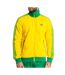 Veste zippée jaune/verte homme adidas hk7410 - xxl-1