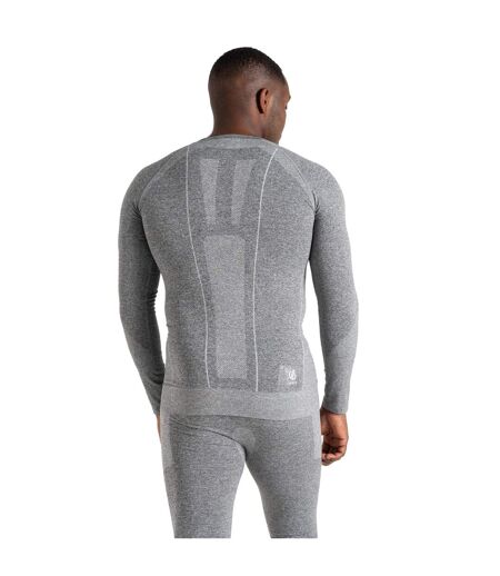 Mens in the zone iii long-sleeved base layer top charcoal grey marl Dare 2B