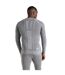 Mens in the zone iii long-sleeved base layer top charcoal grey marl Dare 2B-4