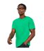 Classic Mens Ringspun Tee Kelly Green Casual-1