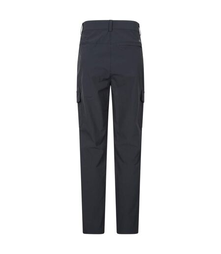 Womens/ladies monte cargo hiking trousers black Mountain Warehouse