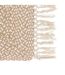 Tapis de Couloir Floral 80x200cm Beige-2