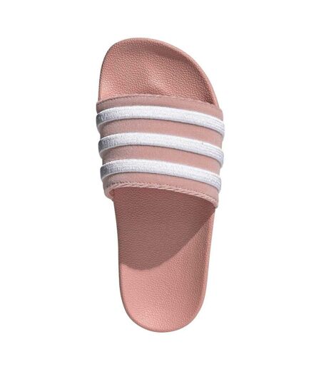 Claquettes Adilette Femme Rose Mauve Adidas