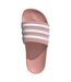 Claquettes Adilette Femme Rose Mauve Adidas-4