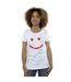 Disney T-Shirt coton grand sourire Mickey Mouse Femme/Ladies (Blanc) - UTBI33284-2