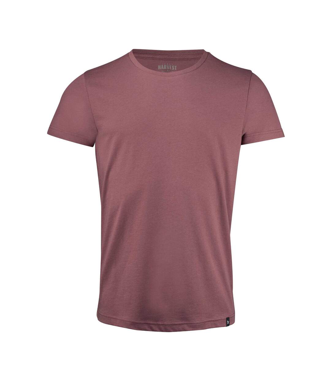 Unisex Adult American U T-shirt Dusty Red James Harvest-1