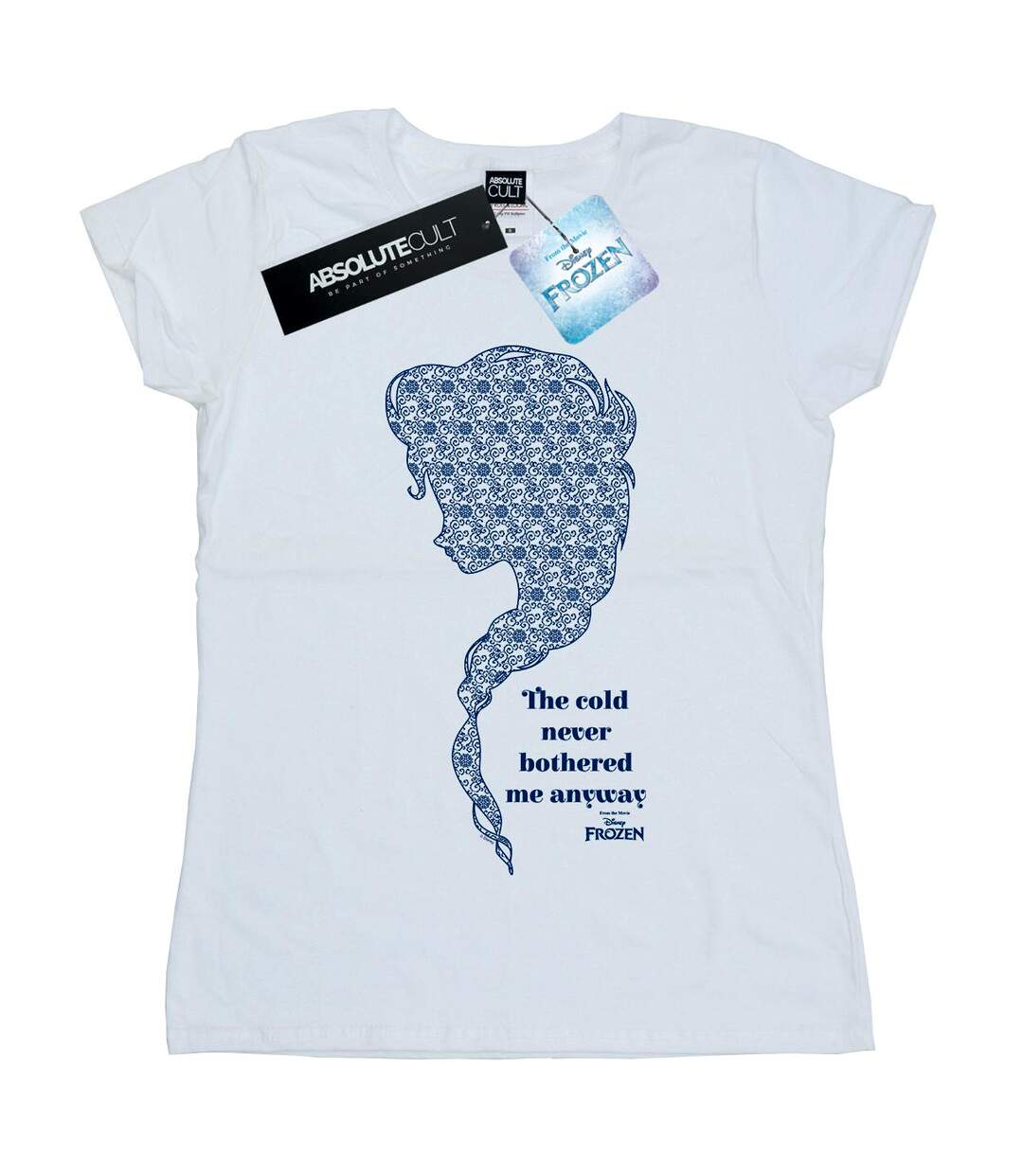 Disney T-shirt en coton Frozen Cold Womens/Ladies (Blanc) - UTBI21901-1