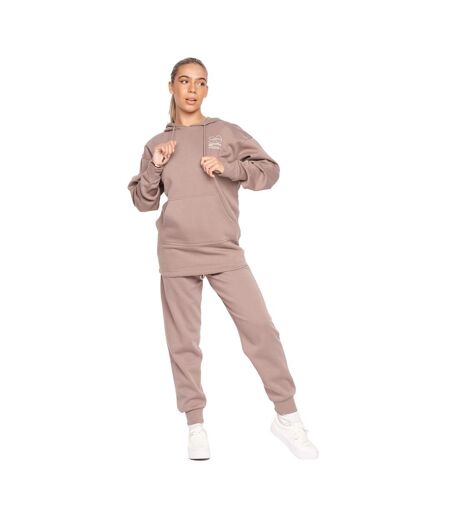 Sweat À Capuche Reny Femme Taupe Crosshatch
