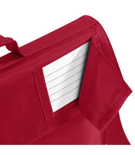 Lot de 2  Sacoche porte documents taille unique rouge vif Quadra