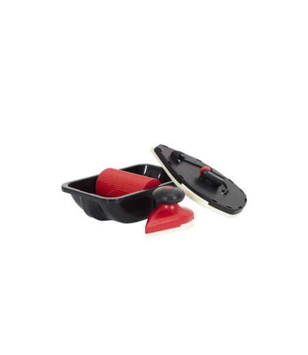 Kit de Peinture Sans Bavure 22cm Rouge & Noir