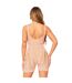Womens/ladies Distressed Knitted Unitard Pink Missy Empire-2