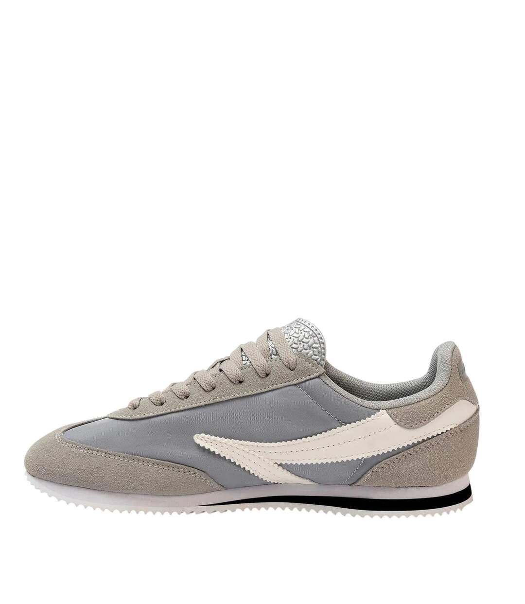 Unisex Adult Retro Nylon Trainers Grey Donnay-2