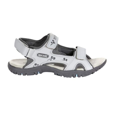 Regatta Womens/Ladies Haris Sandals (Light Steel/Granite) - UTRG4525