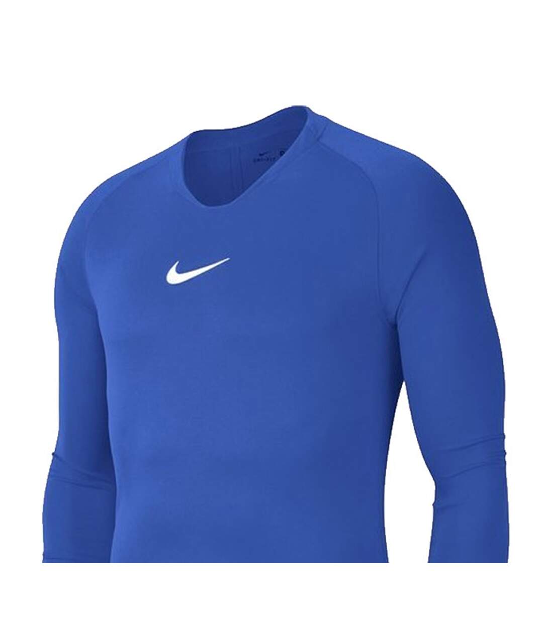 Haut Thermique Manches Longues Park Homme Bleu Nike-3
