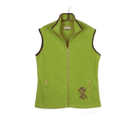 Gilet Polaire Femme Sans Manches SH1026 Vert/Marron (Mayflower)